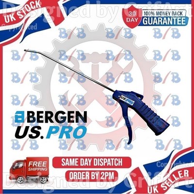 US PRO TOOLS 300MM LONG DUST GUN AIR LINE COMPRESSOR BLOWING NOZZLE REMOVER