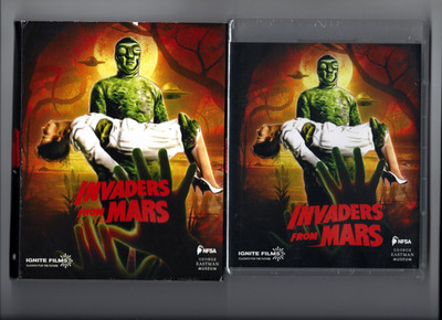Invaders From Mars Blu-ray (1953), Ignite, SLIPCASE, BOOKLET,  NEW and SEALED