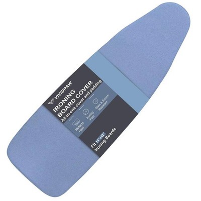 VividPaw 14x42 Inch Over-The-Door Ironing Board Cover, User-Friendly Design