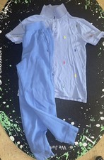 Polo Ralph Lauren Lot of 2 Polo Shirt Pony Youth Sweat Pants Boys Large 14-16 