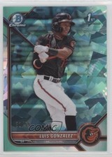 2022 Bowman Sapphire Chrome Prospects Aqua 31/55 Luis Gonzalez #BCP-125 16rl