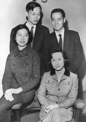 Professor Chen Ning Yang USA Professor Tsung Dao Lee China who - 1957 Old Photo