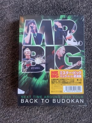 Mr. Big: Back to Budokan - Next Time Around 2009 Tour (2 DVD) Brand New