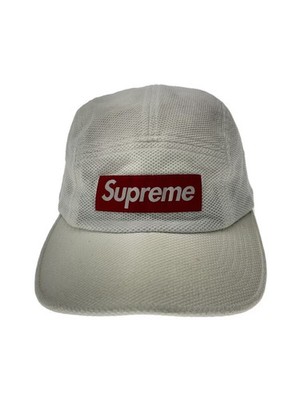 Supreme 16SS Waffle Camp Cap, White, Solid Color, Men's