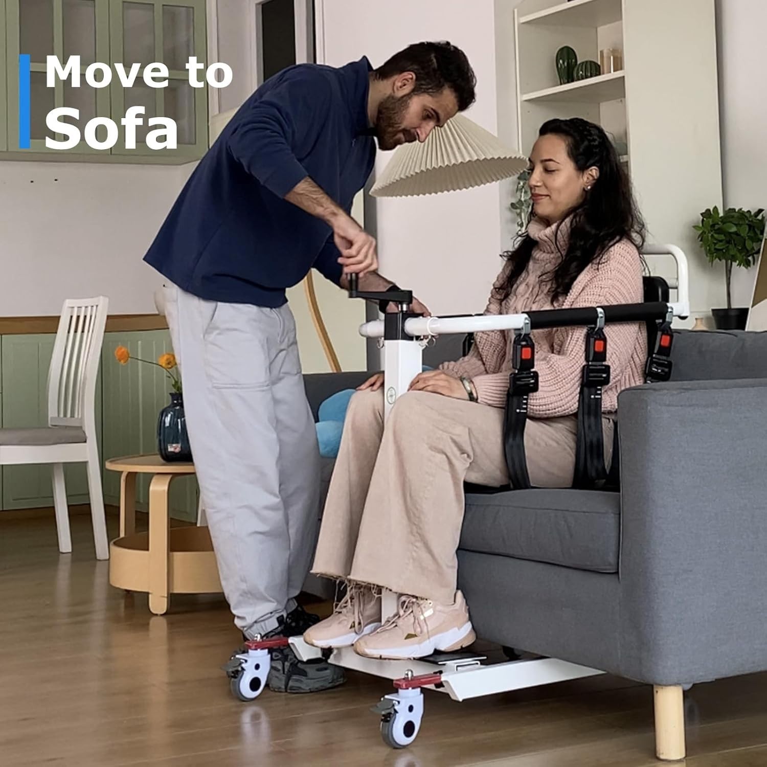 Patient Transfer Chair, Wheelchair to Car Transfer Devices, Sit to Stand Lift