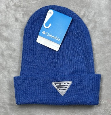 Columbia PFG Beanie Watch Cap Unisex Blue Fishing New NWT