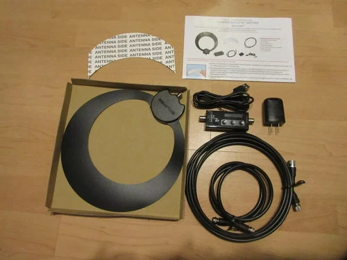 Antennas Direct ClearStream Eclipse Sure Grip Amplified Indoor HDTV Antenna