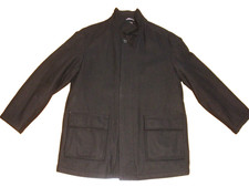 Mens black Jeff Banks coat size L