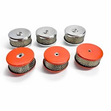 4-18 Chrome Air Cleaner Tri Power Intake Hot Street Rod Chevy Ford 1- Poss Oe