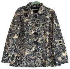 Vintage Requirements Jacket Paisley L 90s