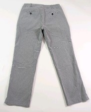 Next Tailoring Gingham Trousers Size 10R W31 L26