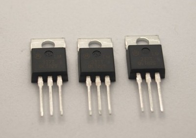 3x LM337T Adjustable Negative Voltage Regulator TO-220 Motorola -A3