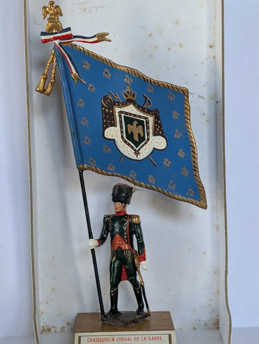 8 Soldats Anglais Infanterie 1er Empire CBG Mignot - Plomb Peint 54mm Occasion