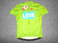 CASTELLI NEW! W/TAGS WOMENS XL OREGON LOVE FULL ZIP CYCLING JERSEY