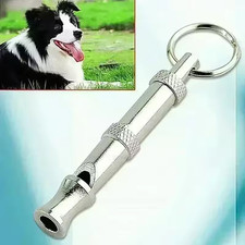 Dog Training Whistle Ultrasonic Adjustable High Pitch Call Recall Stop Barking