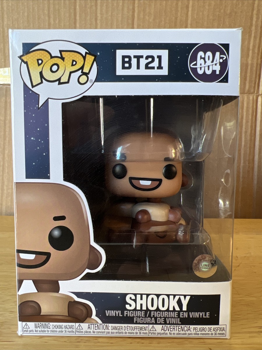 Funko Pop BT21 #684 Shooky Line Friends Used Minor Box Damage | eBay