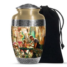 Father Urn 10Inch Large urns For Human Ashes Adult 10 Inch Memorial urns