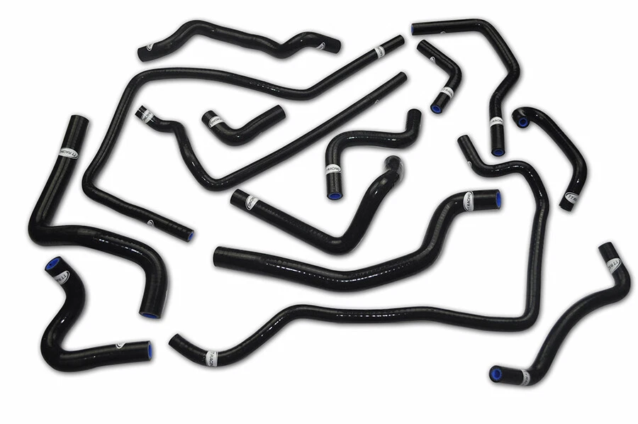 Silicone Heater Hose Kit for Subaru 2001 2002 WRX /Sti 2001-2004 Blob Eye 14pcs+ - Изображение 4 из 4