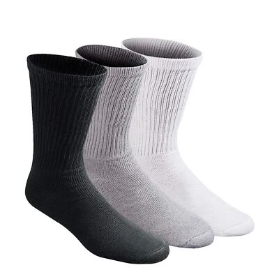 CTL 5-10 pairs Premier Quality Men's Cushioned sports & Work Socks Cotton Rich 6-11
