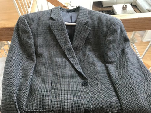 Oleg Cassini Lambs Wool Sport Coat Mens Size 42 S - Picture 6 of 9