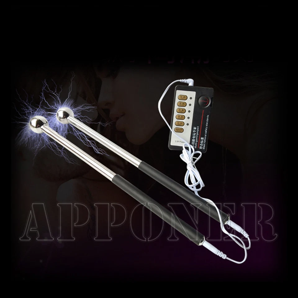 NEW Stainless Steel Electro EStim Metal Hook Pulse Plug Estim Stretching Dilator - Image 2 of 4