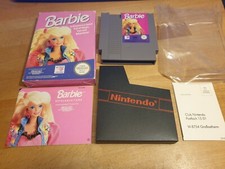 Thumbnail of ebay&reg; auction 155926223432 | Barbie Nintendo NES PAL B OVP  CIB