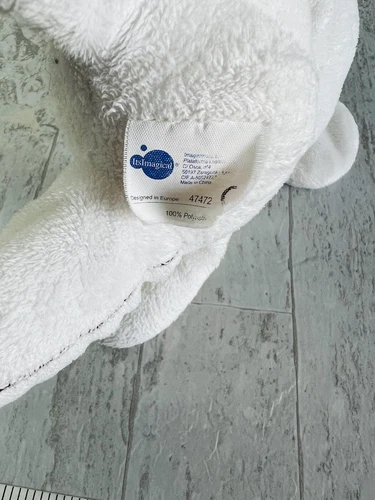 ItsImagical Plush Mouse 11" White RARE Stuffed Animal - 第 9/9 張圖片