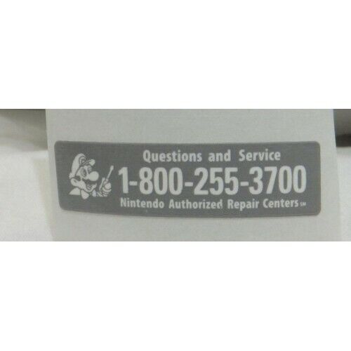 1 Set Replacement Customized Back Tag Sticker Label For Game Boy