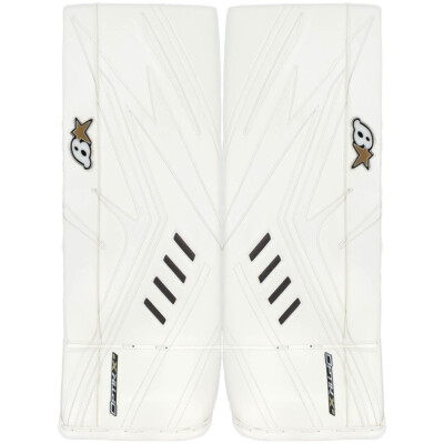 Brian's Optik X2 Senior Leg Pads 35+1'' White/White Brand New