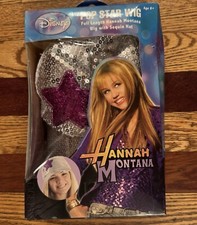 Hannah Montana Blonde Streaked Wig Disney Halloween for sale