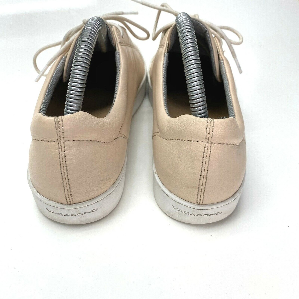 Vagabond Zoe Pink Leather Trainer Low Top Sneaker Shoe Womens Size