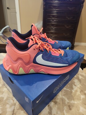 nike giannis immortality 2 Size 13 Blue Pink And Yellow  display picture 1