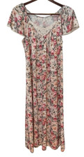 Women's Nightgown Nylon Lace Floral Sleeveless No Size Tag