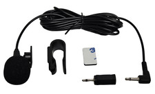 Universal Car Mic Microphone Fits 3.5mm and 2.5mm Bluetooth Enabled Stereo Audio