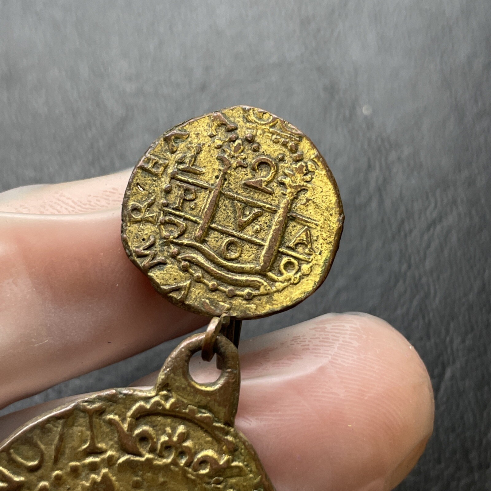 Single Replacement Hattie Carnegie Shipwreck Meda… - image 3