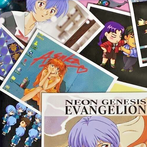 Neon Genesis Evangelion B2 Size Promotional Art Poster Screensaver
