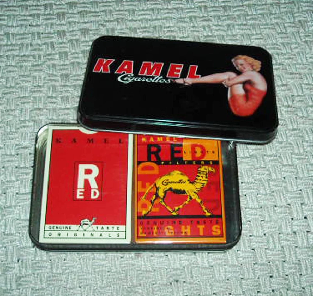 vintage cigarette tins unopened Unopened Tobacco Indiana Collectible Tobacco Tins for sale