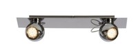 Led Deckenlampe Flur Deckenleuchte 2-Flg. Balkenspot Strahler 6 Watt 500 Lm GU10