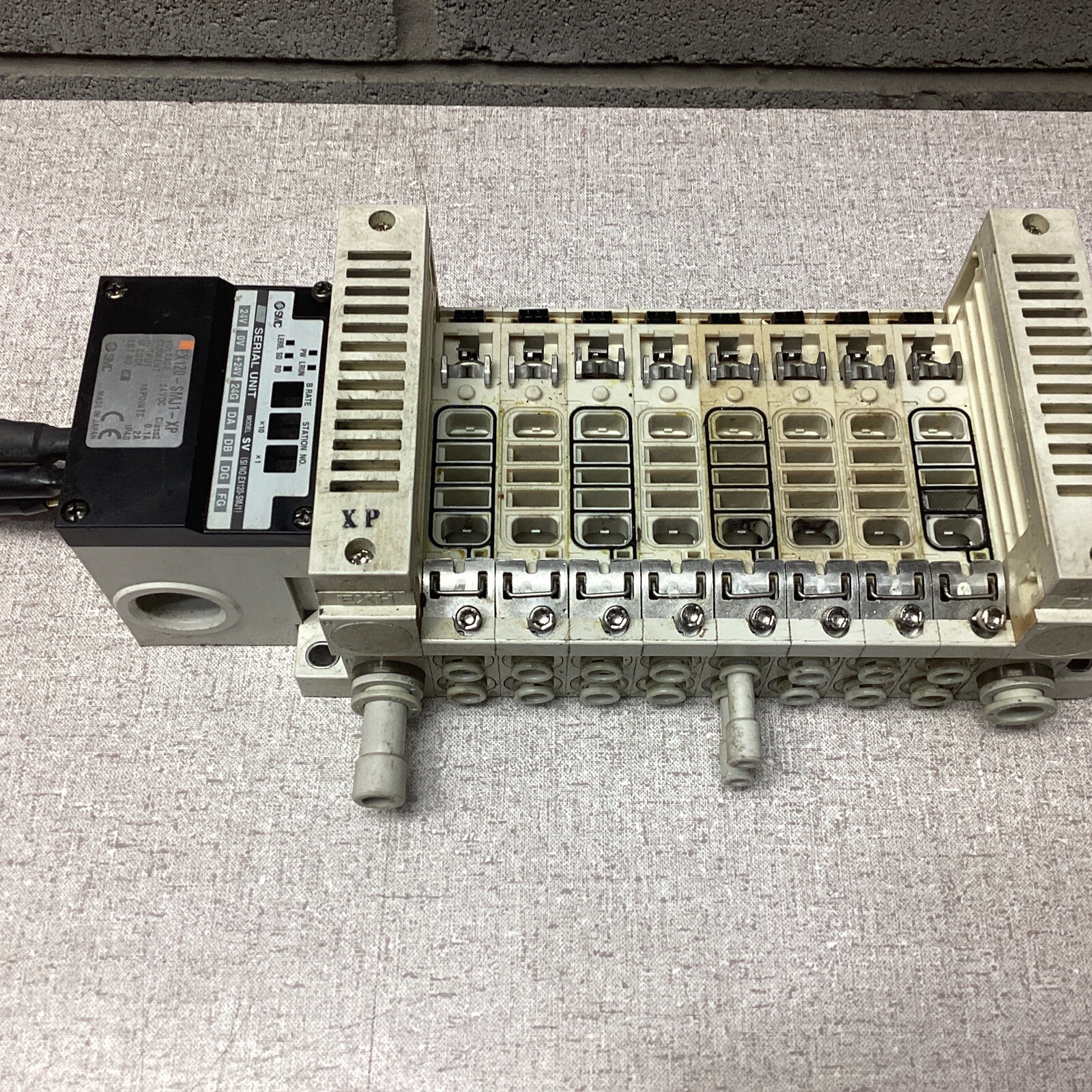 SMC EX120-SMJ1-XP Serial Interface Unit W/ Assembly #3848FMLPT30