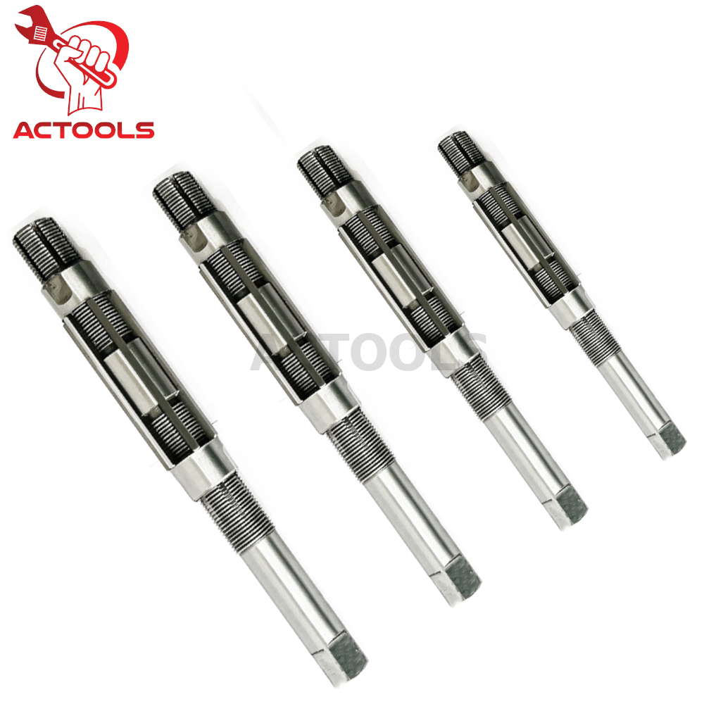 New Adjustable Hand Reamer 4 Pcs Set H12 To H15 Capacity 1.1/16" 1.13/1