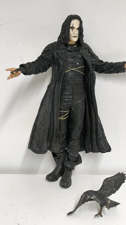 Figura The Crow El Cuervo Brando Lee Pata Rota Del Cuervo Vert Foto  - Imagen 2 de 4