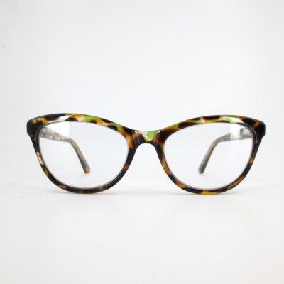 WP8103 TO Tortoise green Full Rim Plastic Eyeglasses Frame 53-18-135