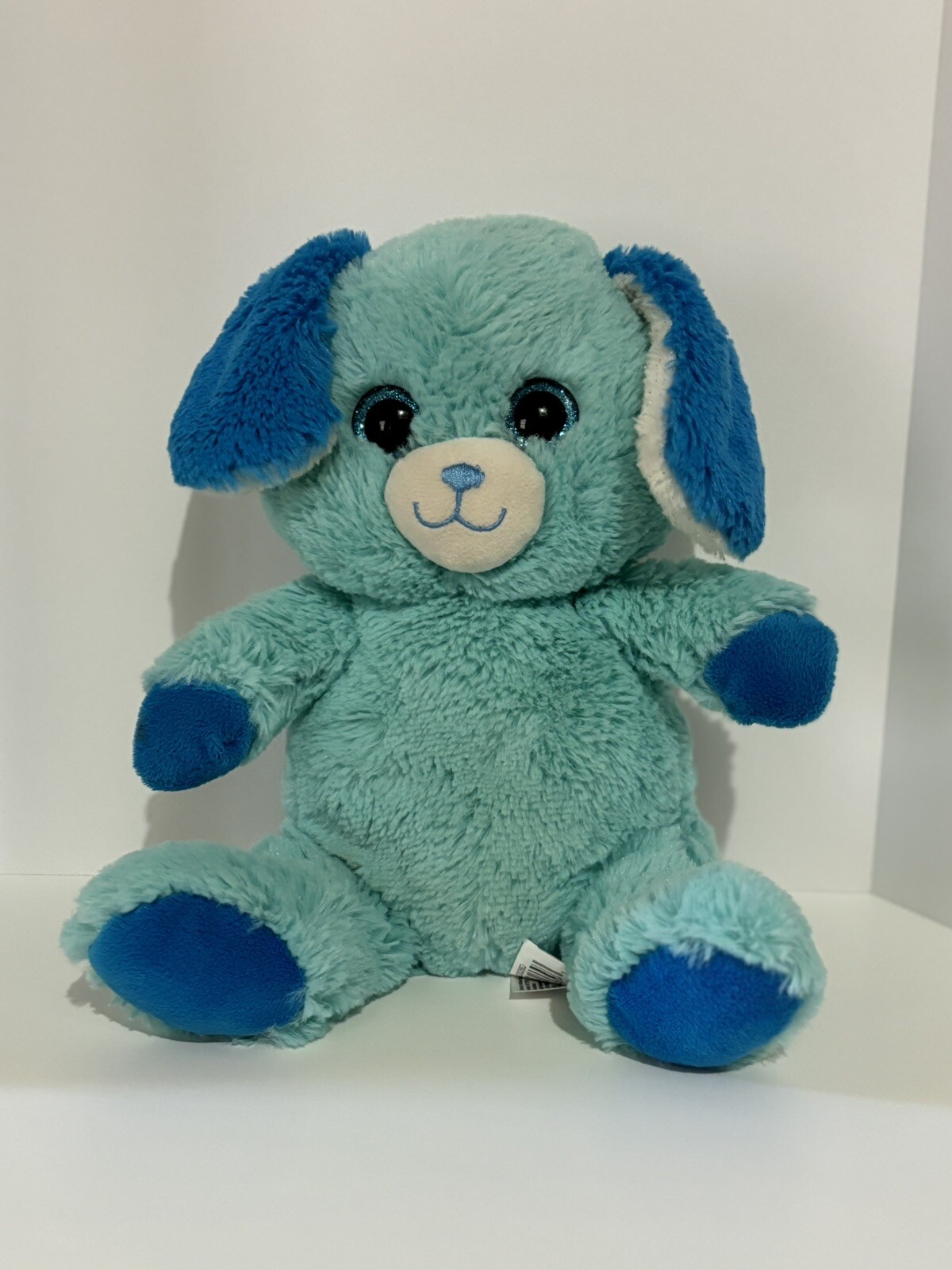 Spark Create Imagine 11-Inch Glitter-Eyed Blue Puppy Plush Toy at Walmart