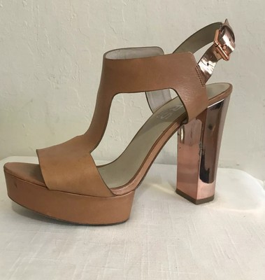 michael kors block heels