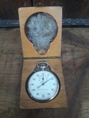 Chronomètre Excelsior Park Zivy & Cie Paris - Swiss Made, Vintage, Manque Le Verre - Occasion
