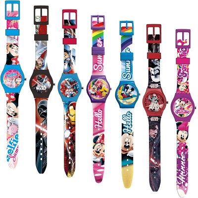 Armbanduhr Kinderuhr Kinder Uhr Armband Analog Disney Minnie Star Wars ab 8,90  