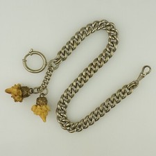 RARE Pocket Watch Chain for Men's fusee duplex chronometer repeater tourbillon