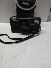 Vintage Vivitar ZM50P -DB Power Zoom Camera W/ Camera Bag. WORKS
