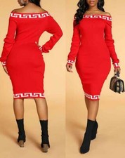 Espoir Black and Red Midi Dress | Bodycon | Evening Wedding Dress | Corset Belt