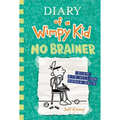 Diary of a Wimpy Kid : No Brainer by Jeff Kinney (Hardcover)